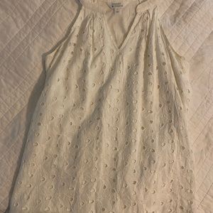 Adorable white halter top